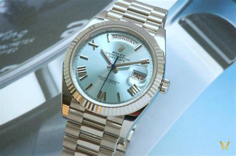 rolex day-date platine prix|Rolex watch price.